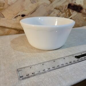 Milk Glass Bowl